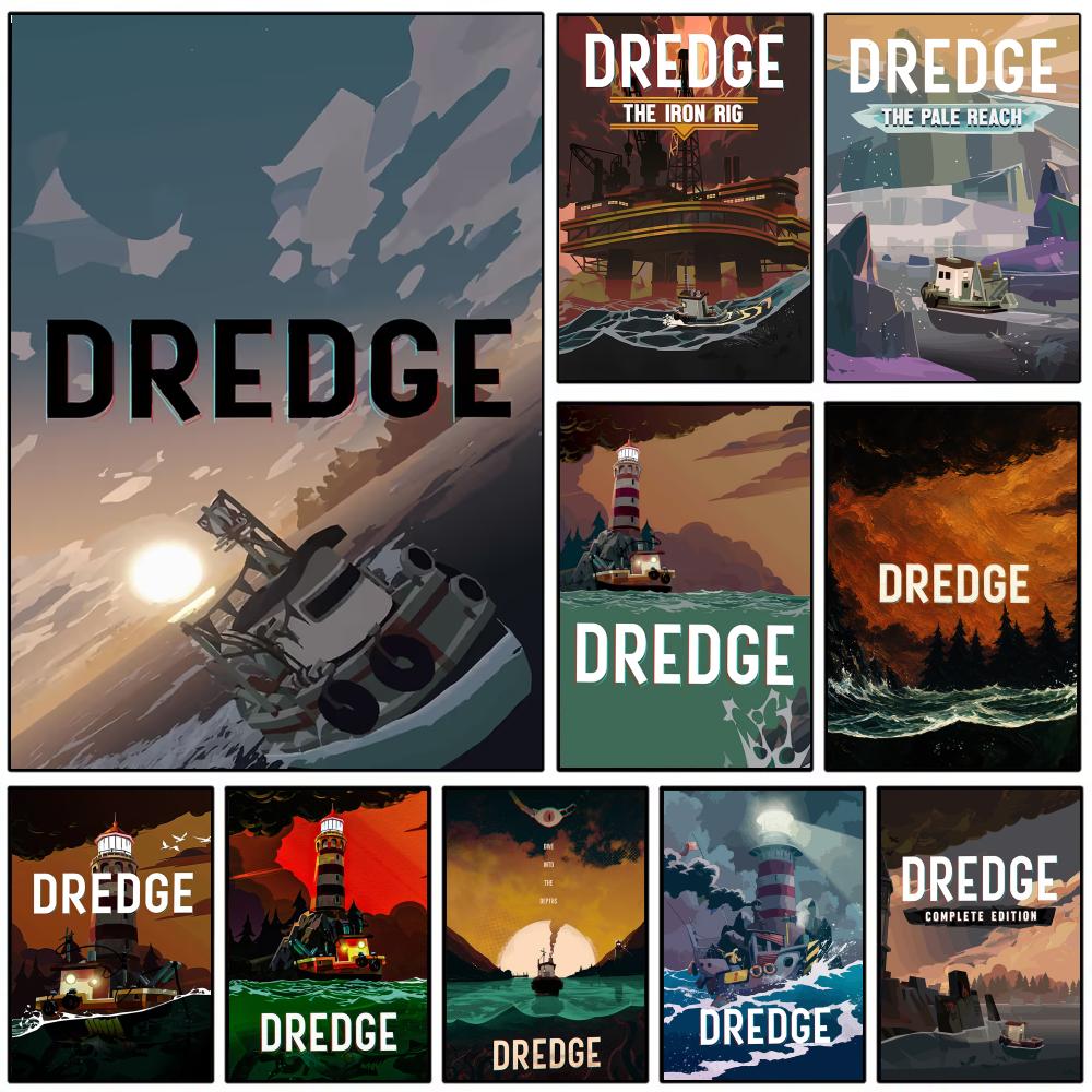 D-DredgeS 게임 포스터 벽 포스터 자체 접착식  - Esports Gaming Poster 리뷰 및 가격
