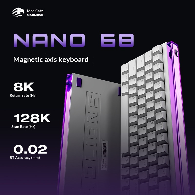 Mad Catz Nano68 마그네틱 스위치 게임용 키 - Esports Gaming Kings 리뷰 및 가격