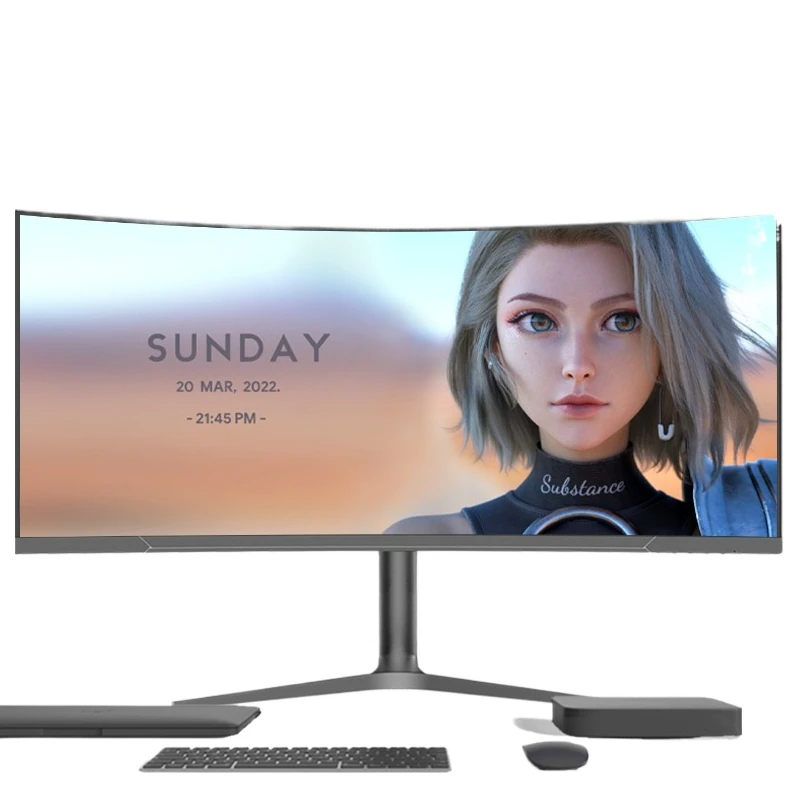 곡면 컴퓨터 32인치 모니터 38인치 게이밍 데스크탑  - Gaming Monitor Curved 리뷰 및 가격