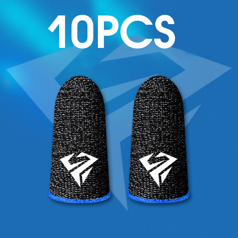 PUBG 게이머를위한 10pcs 모바일 게임 손가락 끝 - Esports Gaming Gloves 리뷰 및 가격