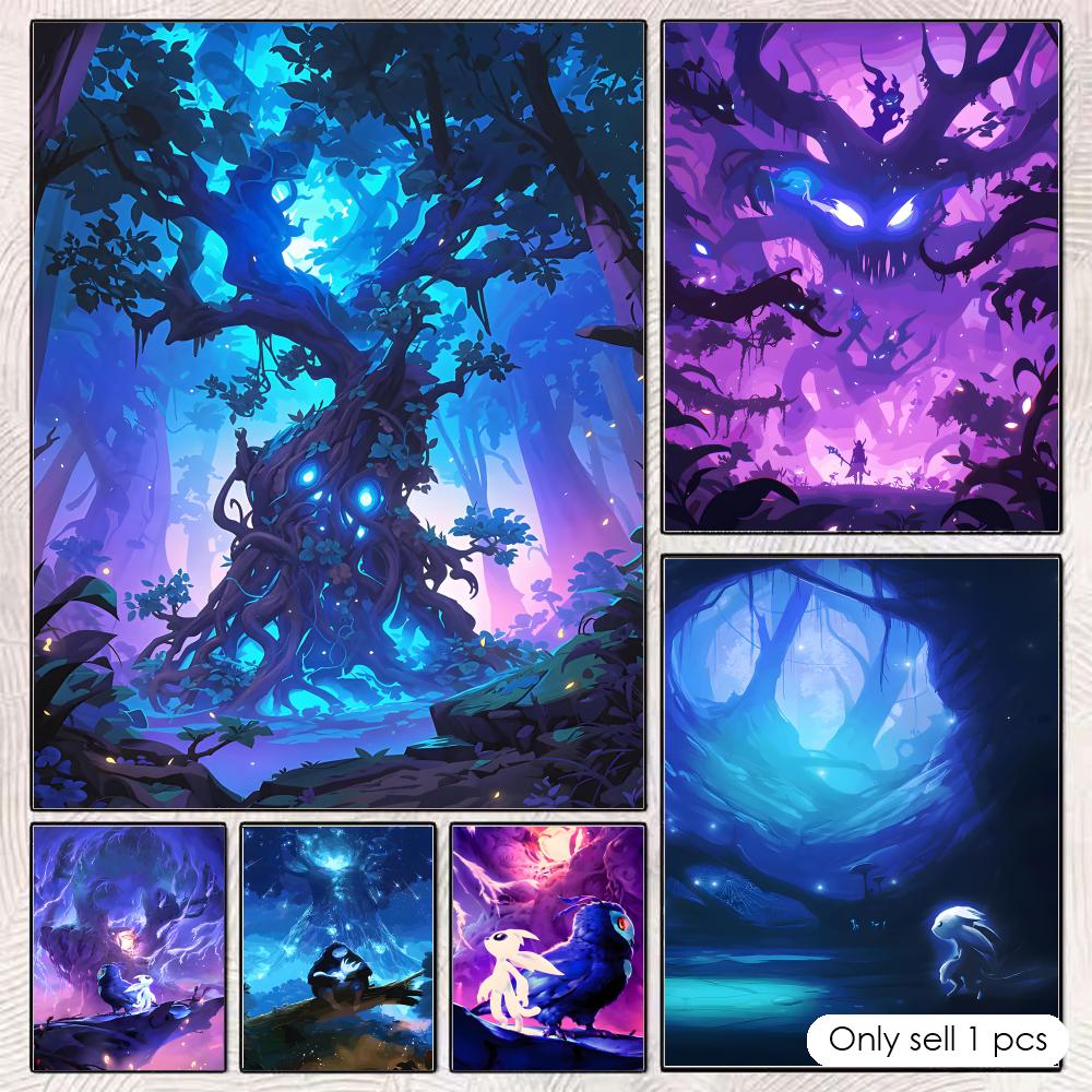 O-Ori와 B-Blind F-ForestS 게임룸 및 - Esports Gaming Poster 리뷰 및 가격