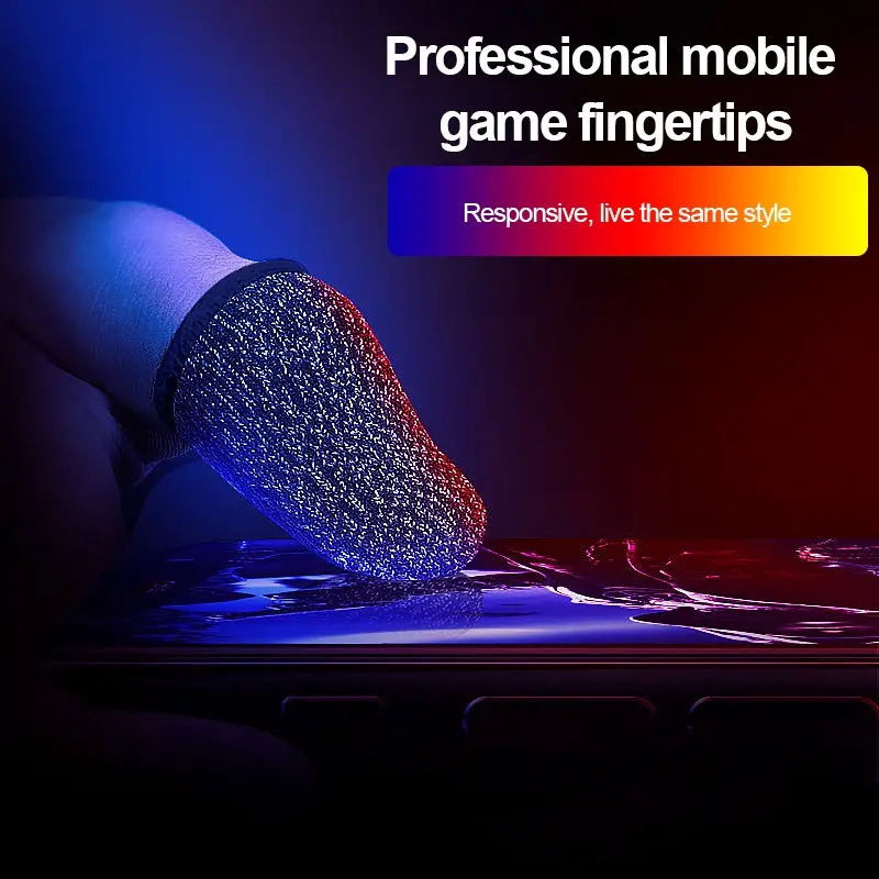 PUBG 게이머를위한 모바일 게임 손가락 끝 장갑 Sw - Esports Gaming Gloves 리뷰 및 가격