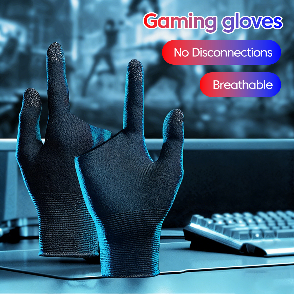 E-스포츠 게임용 논슬립 장갑 24니들 실버 섬유 초박 - Esports Gaming Gloves 리뷰 및 가격