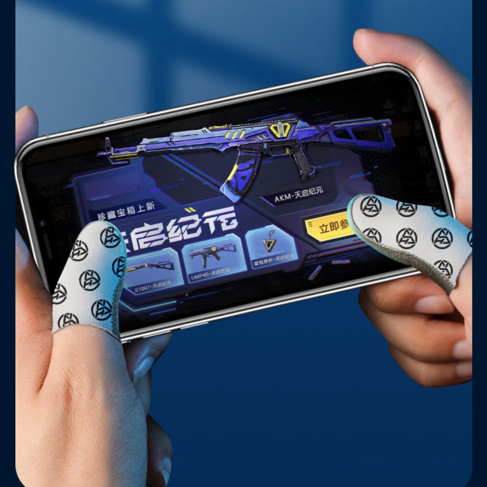 경쟁 게임용 논슬립 실버 섬유 e스포츠 손가락 커버 게 - Esports Gaming Gloves 리뷰 및 가격